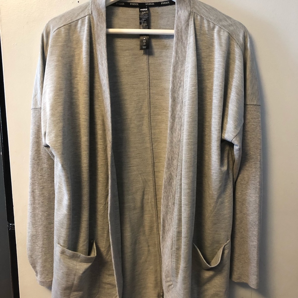Workout cardigan